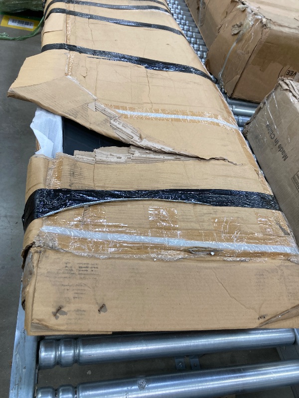 Photo 1 of *** This item has multiple boxes with it, please see pictures, 3 large boxes total***

10X12 FT Outdoor Metal Silding Door** and Frame Structure, Large Tool Sheds for Backyard Garden Patio Lawn, Black