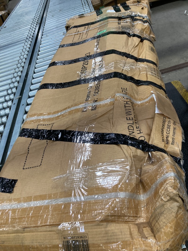 Photo 1 of *** This item has multiple boxes with it, please see pictures, 3 large boxes total***

10X12 FT Outdoor Metal Silding Door** and Frame Structure, Large Tool Sheds for Backyard Garden Patio Lawn, Black