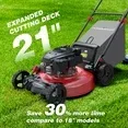 Photo 1 of **Parts Only**

PowerSmart 21" 144cc Gas Push Lawn Mower, with 6-Position Height Adjustment, 3-in-1 Cutting
