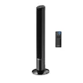 Photo 1 of **PARTS ONLY; THIS FAN DOES NOT WORK!

Lasko SlimForce 42” 4-Speed Oscillating Remote Control High Velocity Tower Fan, Black, T42215
