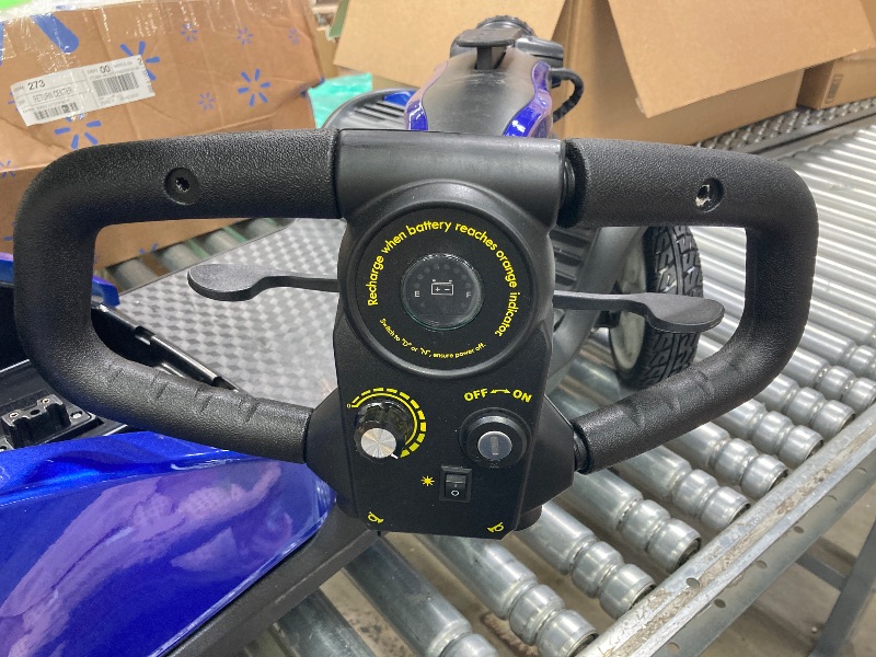 Photo 1 of **Parts Only, this item is missing the lights for the scooter. There also is no basket attached to it, no power cord for charging, and does not properly turn its neck for re-adjustments or assembly purposes. Please see pictures below**

SACVON Upgrade 4 W