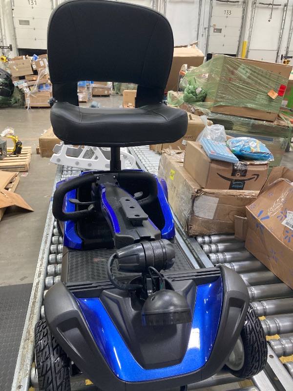 Photo 1 of **Parts Only, this item is missing the lights for the scooter. There also is no basket attached to it, no power cord for charging, and does not properly turn its neck for re-adjustments or assembly purposes. Please see pictures below**

SACVON Upgrade 4 W
