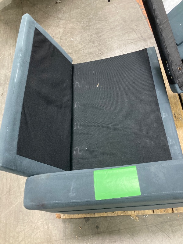 Photo 1 of **This L Shape 3-seater sofa couch is currently missing hardware for assembly purposes and the legs to raise up the couch higher, also some cleaning is required for this sofa couch. Please see attached pictures**

Walsunny 78" Convertible Sectional Sofa C