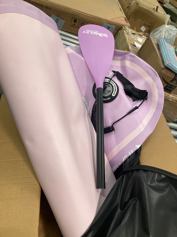 Photo 1 of **Color is reference Only; Color and product may differ. See Pictures**

Inflatable Stand up Paddle Board 6" Thick with Premium SUP Paddle Board Accessories for All Skill Levels , Pink
