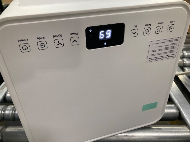 Photo 1 of 10,000 BTU Portable Air Conditioner, 3-in-1 AC Unit for 450 Sq.Ft Rooms With Drainage-Free Cooling, Dehumidification & Fan Modes, Includes Remote Control, 24H Timer & Window Kit for Bedroom