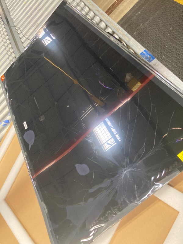 Photo 1 of **Parts Only, tv is cracked and does not turn on.**

TCL 55-Inch Class S5 UHD 4K LED Smart TV with Fire TV (55S551F, 2024 Model), Dolby Vision, HDR PRO+, Dolby Atmos, Alexa Built-in with Voice Remote, Apple AirPlay 2 Compatibility, Streaming Television