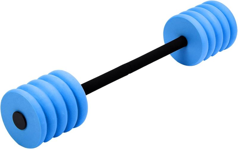 Photo 1 of ** Picture is for reference only; actual item may differ, please see actual pictures**

Aquatic Fitness Dumbbell Lightweight Floating Water Dumbbell for Pool Exercises Made of Eva Material for Upper Body Strength Training Water Aerobics