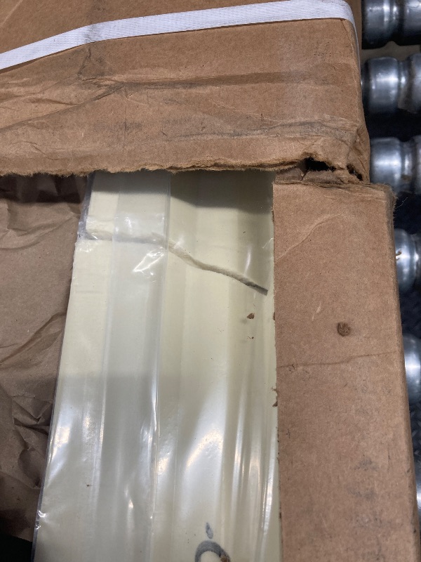 Photo 1 of **There is minor damage to this item; In the middle of this crosshead, it is cracked in half.  Refer to pictures**

Endurathane Stockport Crosshead, 149" Bottom Width x 151 1/2" Top Width x 3 7/8"H x 1/4"P, Factory Primed
