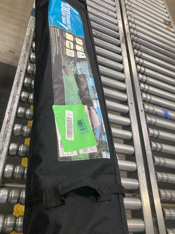 Photo 1 of 10' x 10' Simple Push Straight Leg Canopy (100 Sq. ft.)
Color: American flag; red, white, and blue