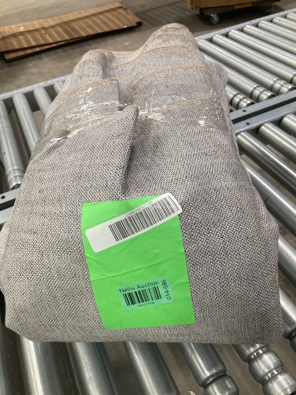 Photo 1 of **Item is not in original packing, at the bottom of the rug there are dirt stains, from shipment. **

BERTHMEER 10'x14' Large Area Rugs for Living Room Bedroom Dining Room Farmhouse Machine Washable Non-slip, Beige Gray

