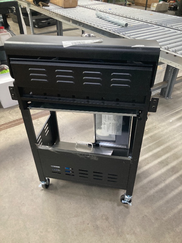 Photo 1 of **This item, got dirty in transport. Not in original packing. Hardware may be missing**

SEGMART 4 Burner BBQ Propane Gas Grill, Stainless Steel 40,000 BTU Patio Garden Barbecue Grill with Folding Side Tables, Cleaning Brush & Thermometer, Perfect for Cam