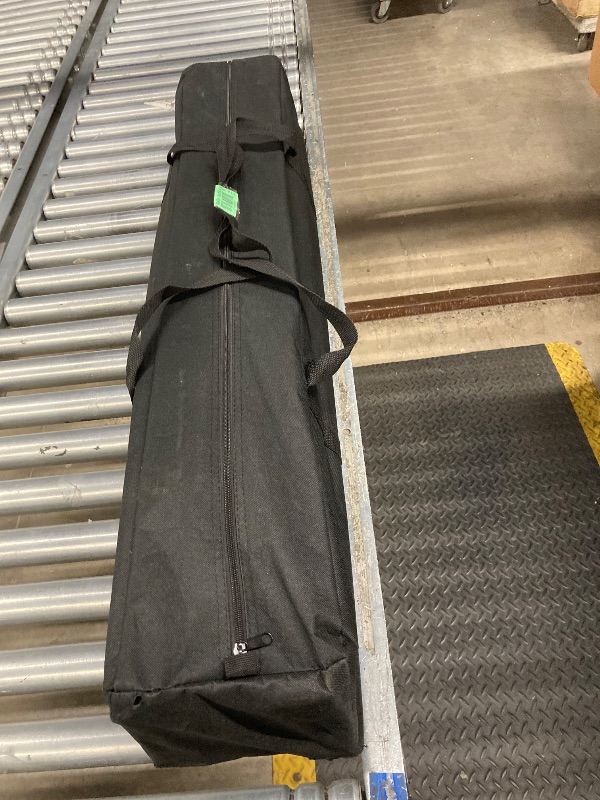 Photo 1 of **This item is missing the tent cover. Only the rails are currently in the bag. **


GDY 10x10 Ft Outdoor Pop-Up Canopy Tent, Commercial Portable Instant Folding Shelter Gazebos Waterproof Canopies with Carrying Bag, (White)