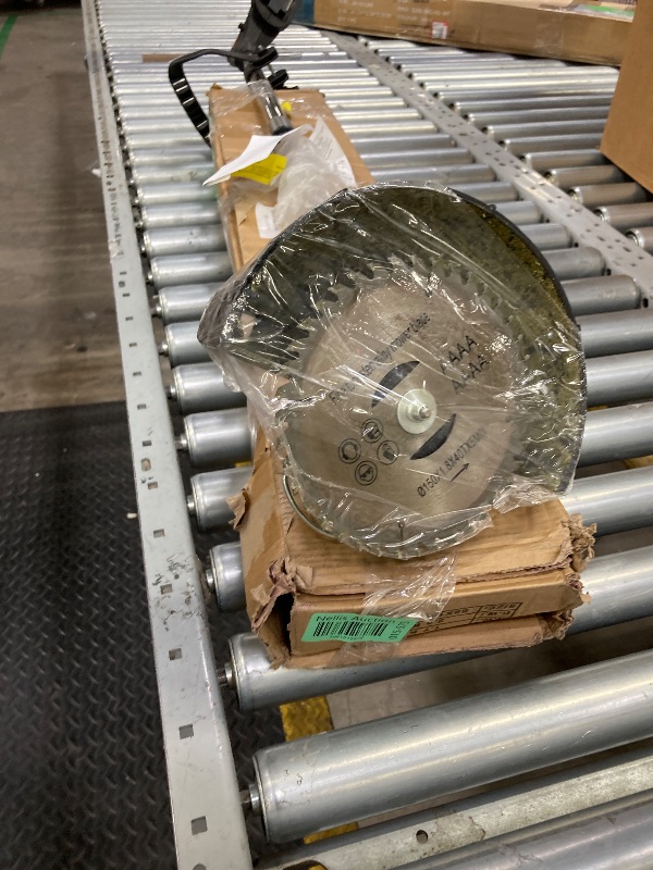 Photo 1 of  **DIRTY**Qunler Tower Fan with Remote, 40" Bladeless Fan for Home, 70° Oscillation, 3 Speeds, 2 Modes, 15H Timer Quiet AC Motor Floor Fan for Bedroom, Office, Gray
