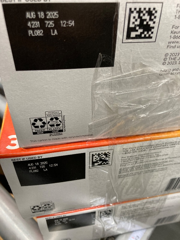 Photo 1 of **pack3Dunkin' Original Blend Medium Roast Coffee, 32 Keurig K-Cup Pods