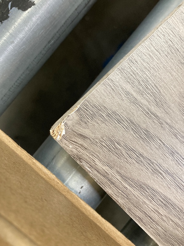 Photo 1 of ***MISSING PARTS -NO POLES INLCUDED -SELLING AS PARTS ONLY 3 TOP SHELVES ONLY-SLIGHTLY DAMAGED)***

ClosetMaid SuiteSymphony Shelves -Natural Gray