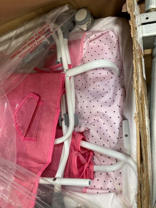 Photo 1 of *****REFERENCE IMAGE      BEJOLO 5 IN 1 BABY BASSINET Pink
