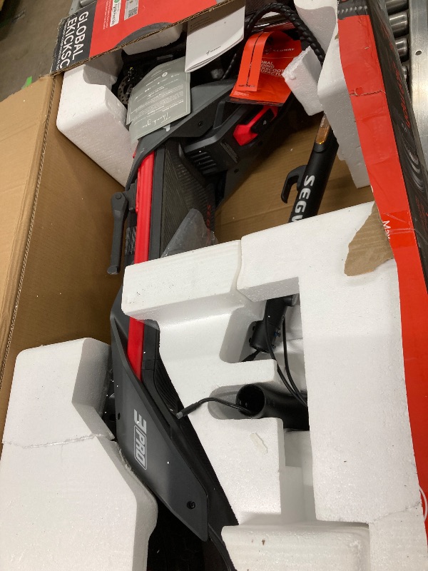 Photo 1 of **PARTS ONLY**Segway ZT3 Pro Electric Scooter, Up to 24.9 MPH, 43.5-Mile Range, Dual Suspension, Flash Charge, 1600W Peak Motor, Off-Road Scooter for Adults UL Certified (UL2272/2271)