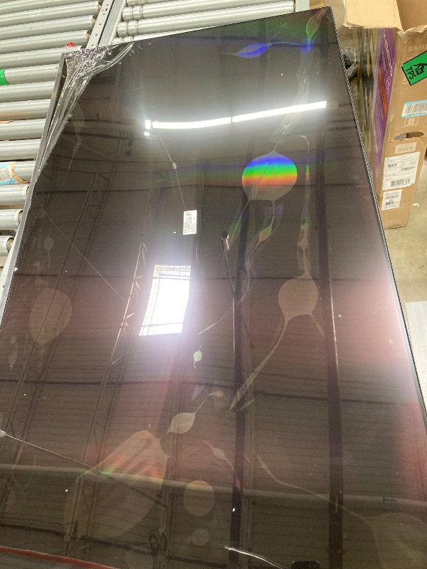 Photo 1 of **broken, only for parts**Samsung 55-Inch Class Crystal UHD U8000F 4K Smart TV (2025 Model) Endless Free Content, Crystal Processor 4K, MetalStream Design, Knox Security, Compatible with Alexa