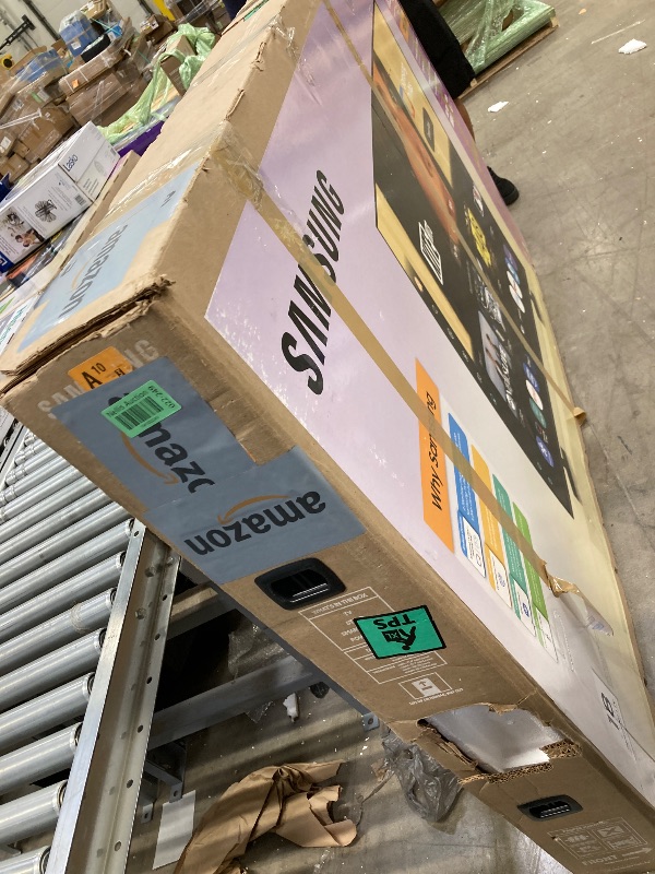 Photo 1 of ***broken **only partsSamsung 85-Inch Class Crystal UHD U8000F 4K Smart TV (2025 Model) Endless Free Content, Crystal Processor 4K, MetalStream Design, Knox Security, Alexa Built-in