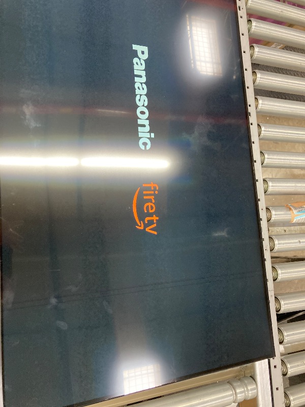 Photo 1 of **broken **only parts Panasonic W70 Series (2025 Model) 43" LED 4K Ultra HD Smart Fire TV, Press & Ask Alexa, Apple AirPlay, HDR10+, HDMI 2.1, and Bluetooth Support - 43W70BP