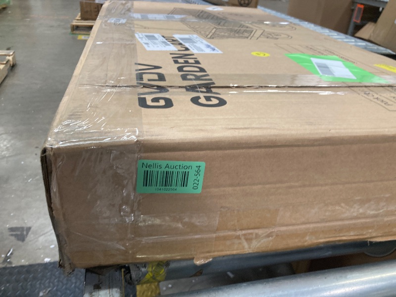 Photo 1 of ***parts only***GVDV Heavy Duty Steel Garden Cart with Liner, 660lbs Capacity, 3 Cu ft, 10" All-Terrain Wheels, Black/Green – Durable Utility Cart for Yard Work, Hauling, and Outdoor Use
