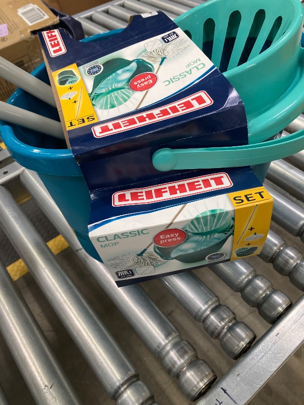 Photo 1 of ***MISSING MOP***SELLING AS IS *** 
Leifheit Classic Mop and Bucket Set