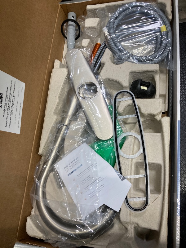 Photo 1 of Moen Kaden Spot Resist Stainless One-Handle Transitional Kitchen Pulldown Faucet with Reflex and Power Clean Spray Technology, 87966SRS