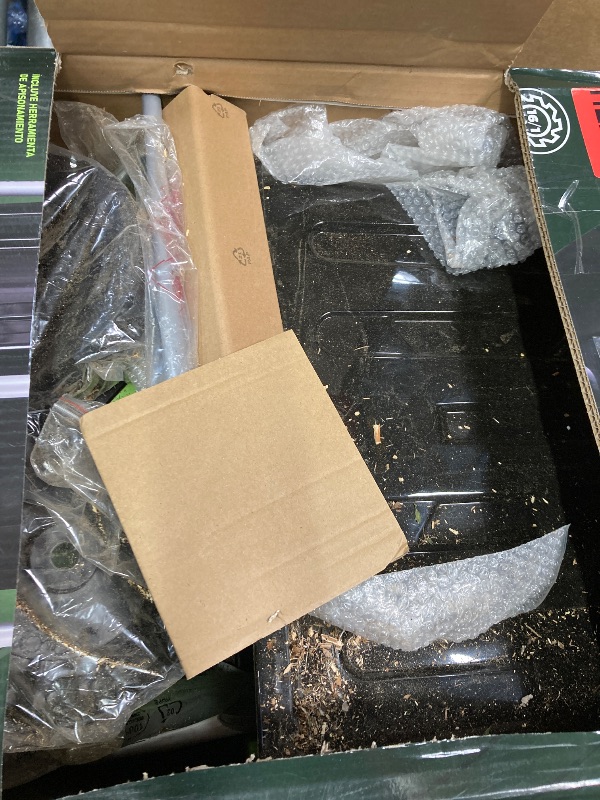 Photo 1 of ***(HEAVILY USED CONDITION, SCUFFS/SCRATCHES, UNTESTED)*** 
Earthwise GS70015 15-Amp Garden Corded Electric Chipper, Collection Bin