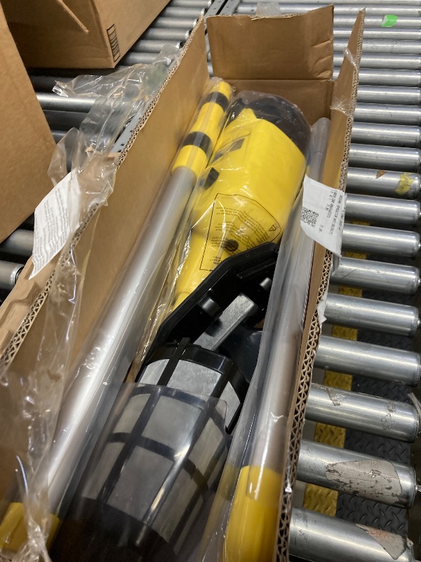 Photo 1 of (2025 New)Efurden Cordless Pool Vacuum, Handheld Pool Vacuum with Running Time up to 60-Minutes for Above Ground Pools, Spas and Hot Tubs, Yellow
