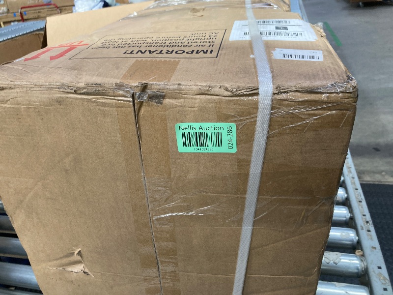 Photo 1 of ***(PARTS ONLY -FRONT FRAME BROKEN- SELLING AS PARTS ONLY)*** 
Versatile 12000 BTU Portable Air Conditioners with Remote, Quiet AC Unit for Rooms up to 550 Sq.Ft., 3-IN-1 Standing Air Conditioner with Fan & Dehumidifier, 3 Speed, Timer, Auto Swing, White 