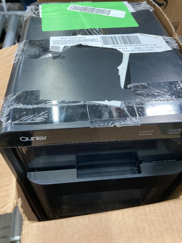 Photo 1 of ***(USED, SOME SCUFFS/SCARTCHES, CLEANING NEEDED-SELLING AS IS)***
Qunler Nugget Ice Maker Countertop, 44lbs per Day Chewable Pebble Nugget Ice Machine with Touch Screen for Home, Kitchen, Office, Stainless Steel, Black
