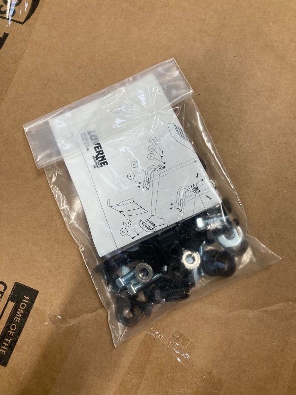 Photo 1 of ***(MISSING PARTS -SELLING AS PARTS ONLY)*** 
LUVERNE 584088-570929 O-Mega II 88-Inch Black Aluminum Wheel to Wheel Side Steps, Select Ford F-150
