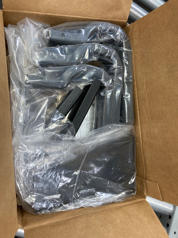 Photo 1 of ***(MISSING PARTS -SELLING AS PARTS ONLY)*** 
LUVERNE 584088-570929 O-Mega II 88-Inch Black Aluminum Wheel to Wheel Side Steps, Select Ford F-150