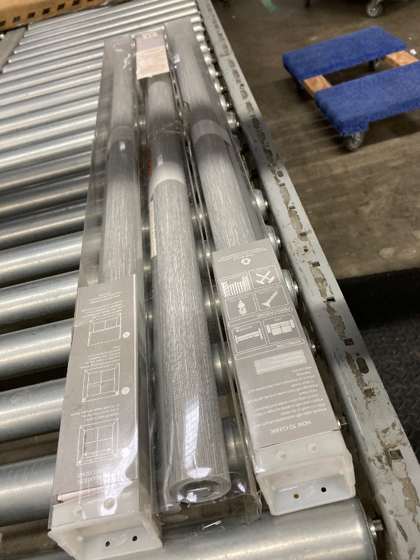 Photo 1 of  Cordless Roller Shades Pull Down Window Blinds Grey 32"W X 72"L ***3 Blinds Included***