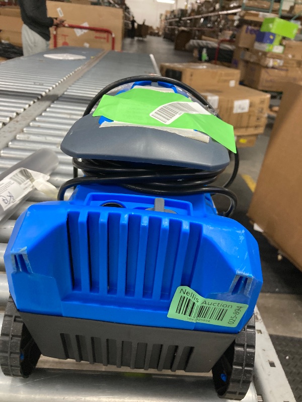 Photo 1 of **MISSING PARTS/WASHER ONLY/NO BOX**Electric Pressure Washer 4800PSI-Max 3.2GPM Power Washer Wash Machine Electric Powered with Foam Cannon for Car, Floor, Garage, Patio Washing, Blue
