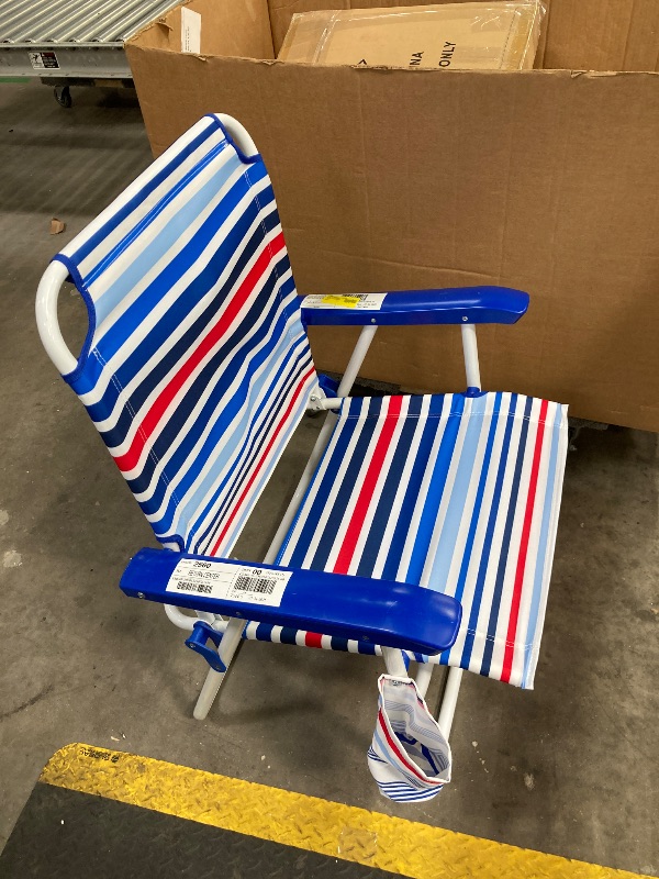 Photo 1 of #WEJOY Folding Backpack Beach Chair, High Back Beach Chairs for Adults, Max Load 300lbs, Outdoor Portable Folding Camping Chair