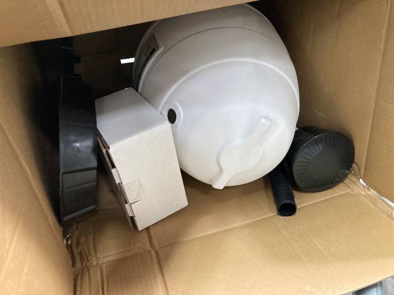Photo 1 of ***missing the 3/4 hp pump***


SPECSTAR 13" Sand Filter with 3/4 Hp Pool Pump, 2640 GPH w/Timer for in/Above Ground Pools up to 14,000 Gallons, 55-Pound Sand Capacity