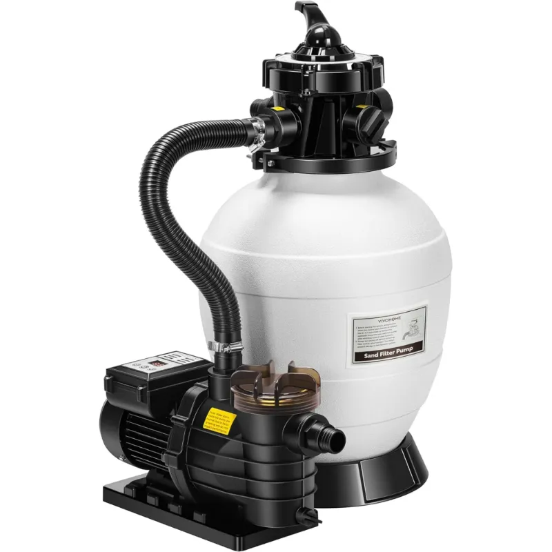 Photo 1 of ***missing the 3/4 hp pump***


SPECSTAR 13" Sand Filter with 3/4 Hp Pool Pump, 2640 GPH w/Timer for in/Above Ground Pools up to 14,000 Gallons, 55-Pound Sand Capacity