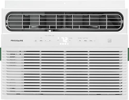 Photo 1 of 10,000 BTU 115-Volt Window Air Conditioner Cools 450 Sq. Ft. with Remote Control in White