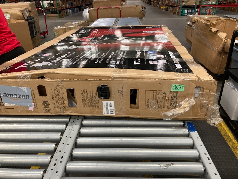 Photo 1 of ***PARTS ONLY***TCL 85-Inch Q65 QLED 4K UHD Smart TV with Google TV (85Q651G, 2024 Model) Dolby Vision, Dolby Atmos, HDR Pro+, Game Accelerator Enhanced Gaming, Voice Remote, Works with Alexa, Streaming Television