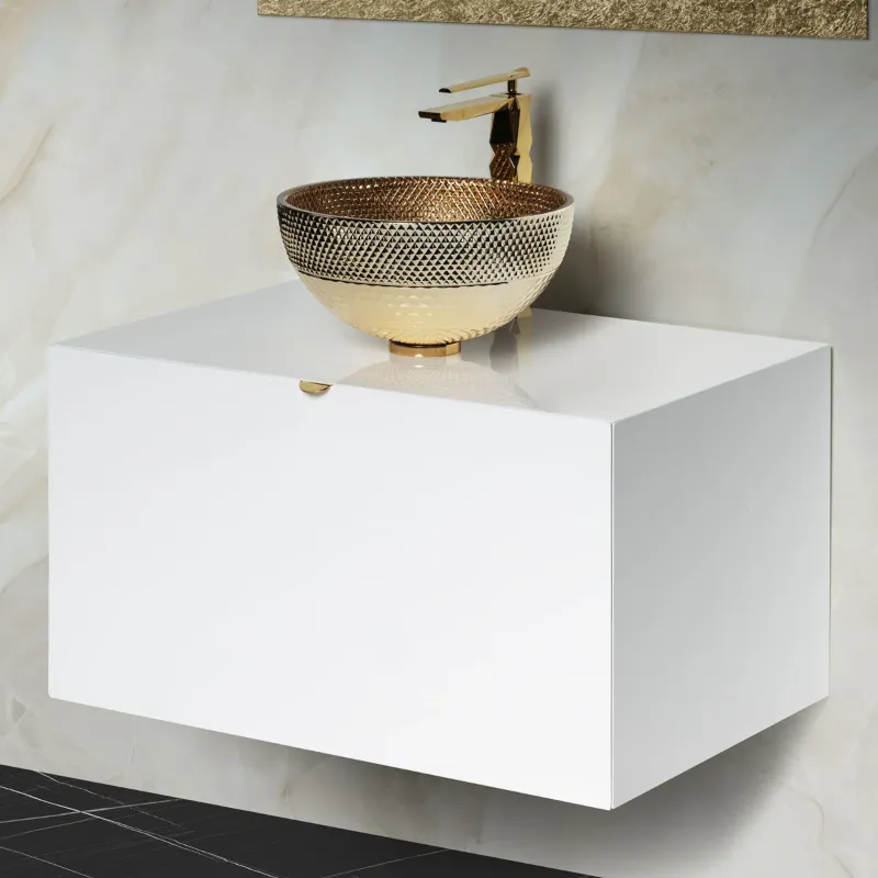 Photo 1 of  20''x20"x16.5"H Single Bathroom Vanity High Gloss Finish.