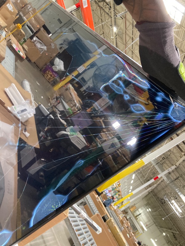 Photo 1 of ***PARTS USE ONLY***Samsung 75-Inch Class Crystal UHD U8000F 4K Smart TV (2025 Model) Endless Free Content, Crystal Processor 4K, MetalStream Design, Knox Security, Alexa Built-in