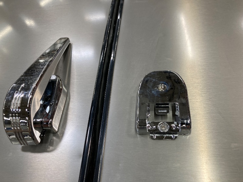 Photo 1 of ***MISSING A DOOR HANDLE, MANY DINGS & DENTS*** Frigidaire, 2 Door Apartment Size Refrigerator/Freezer Combo 54"H x 21" W.