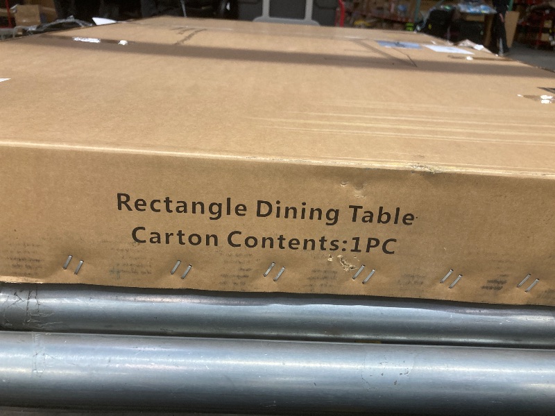 Photo 1 of ***ONLY TABLE INCLUDED***Hanover Brigantine 7-Piece Outdoor Dining Set, Weather-Resistant Patio Dining Set for 6 with Rectangular Table and Sling Swivel Rockers for Backyard, Patio, Deck, Porch, Pergola, Poolside