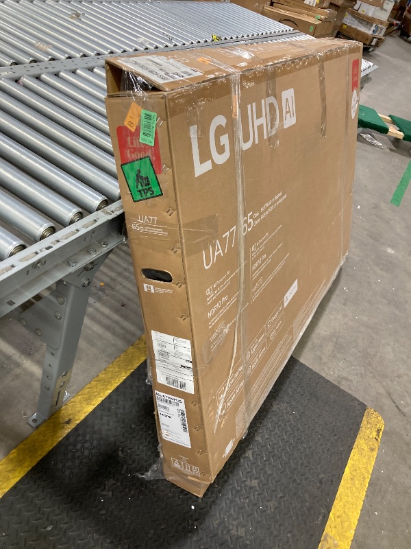 Photo 1 of ***PARTS ONLY***LG 65UA7700P 65 inch Class UA77 Series LED AI 4K Smart webOS TV (2025)****PLZ REFER TO PICS***
