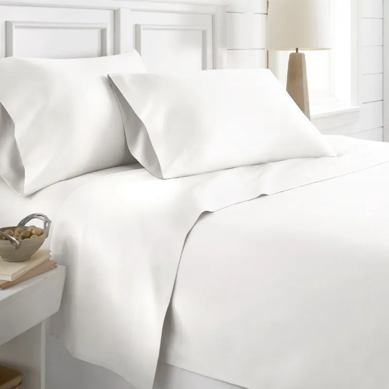 Photo 1 of 1000 Thread Count 100% Egyptian Cotton Sheet Sets - Solid Twin XL 