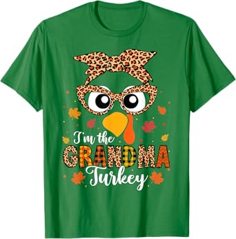 Photo 1 of ***The color may vary****
I'm the Grandma Turkey Matching Family Thanksgiving 2024 T-Shirt