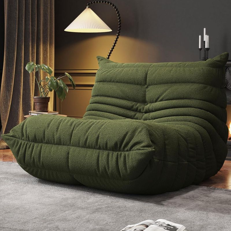 Photo 1 of 




Flash Deal
WHGBJA
WHGBJA Bean Bag Chair for Adults,Comfy Togo Sofa Bean Bag Couch Lounge Soft Teddy Material Furniture Gift High-Quality Bean Bag Chair,Green
