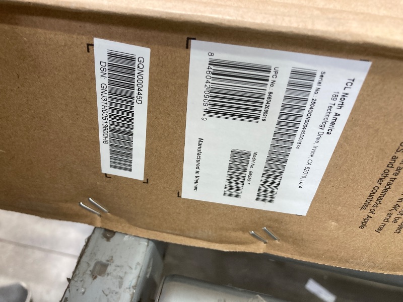 Photo 1 of ***|Parts only*****|Parts only**TCL 65-Inch Class S5 UHD 4K LED Smart TV with Fire TV (65S551F, 2024 Model), Dolby Vision, HDR PRO+, Dolby Atmos, Alexa Built-in with Voice Remote, Apple AirPlay 2 Compatibility, Streaming Television