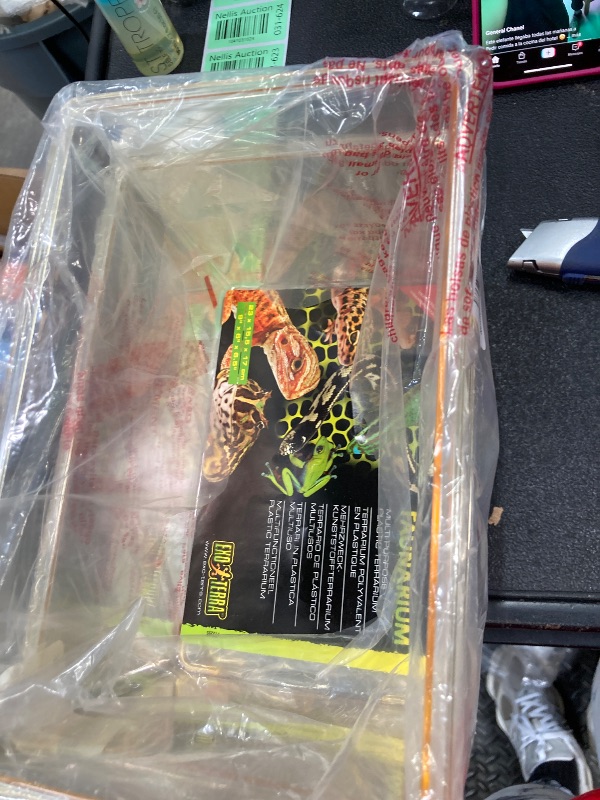 Photo 1 of  **pack of 2 Exo Terra Faunarium, Plastic Reptile Terrarium, Small, PT2255